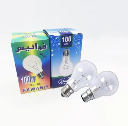 220V Round Clear Incandescent Light Bulbs: 40W-500W E27 B22 General Lighting