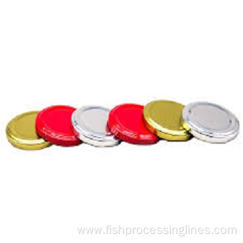 Twist off covers caps for glass jar lid making machines