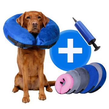Pets PVC Inflatable Collar with Custom Logo