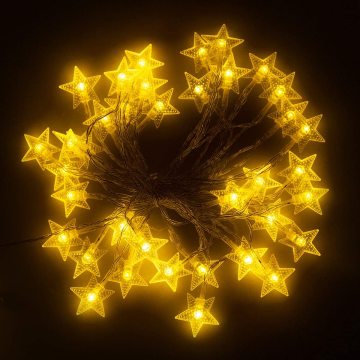 Popular Warm White Fairy LED Star String Lights - 3M/5M USB Powered Indoor Decorations