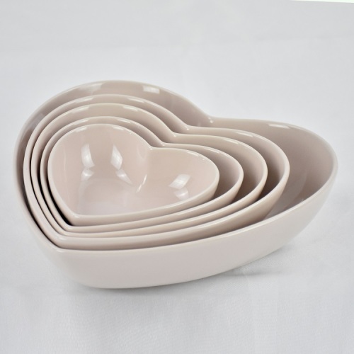 Salat und Obst Home Heart Shaped Kitchen Bowl