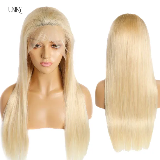 13*6 613 HD human hair Lace Front Wig For Black Women,hd lace wig Brazilian Human Hair wig, 613 Transparent hd Lace Frontal wig