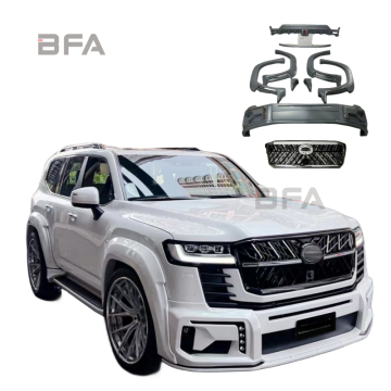 2022-2024 Land Cruiser LC300 WD-Style Widebody Body Kit: Front and Rear Bumpers, Widebody Wheels, and Fenders
