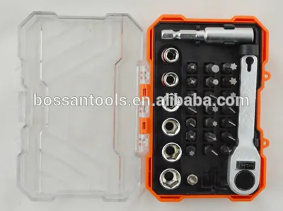 31pcs s2 screwdriver bit set