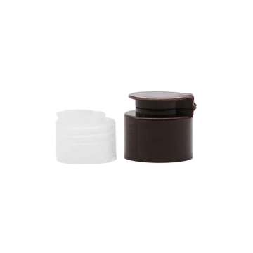 Plastic Screw Cap Packaging White Flip Top Cap