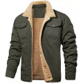 Herren Sherpa Gefütterte Truckerjacke