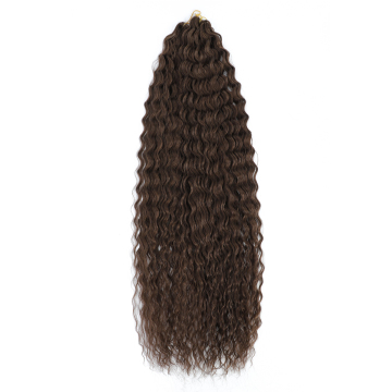 Onst Soft Water Wave Crochet Hair Synthetic Braid Hair  30 Inch Deep Wave Braiding Hair Extension Blonde 27-613