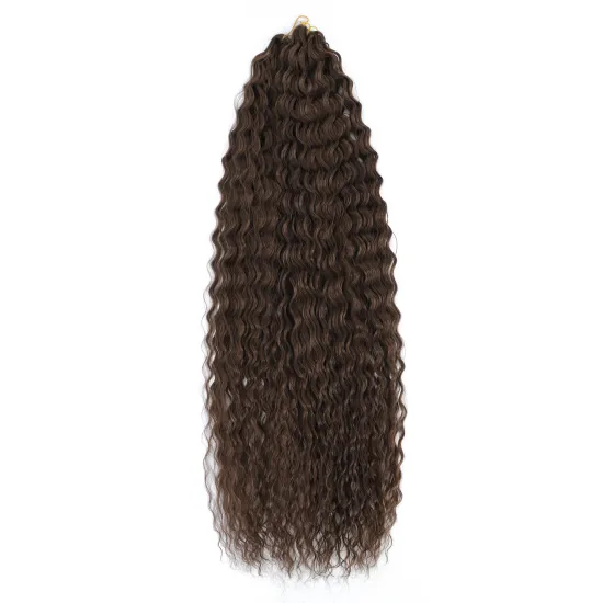 Onst Soft Water Wave Crochet Hair Synthetic Braid Hair  30 Inch Deep Wave Braiding Hair Extension Blonde 27-613