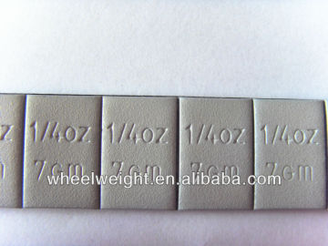 Lead/pb stick-on wheel balacne weight