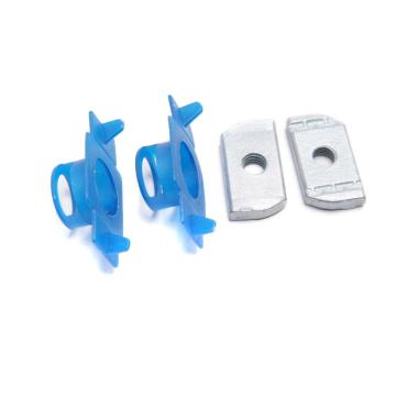 Solar End Clamps Spring Nuts