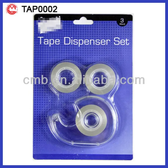 3PC STATIONERY TAPE DISPENSER