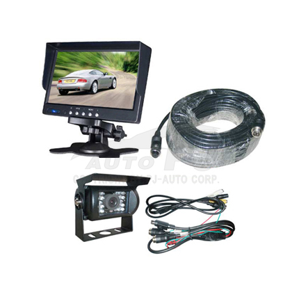 7" Heavy Duty Bus/Truck Rear View System (PJ-203RS)