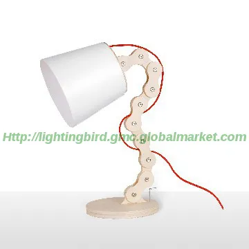 modern wood table lighting/modern table lamps supplier
