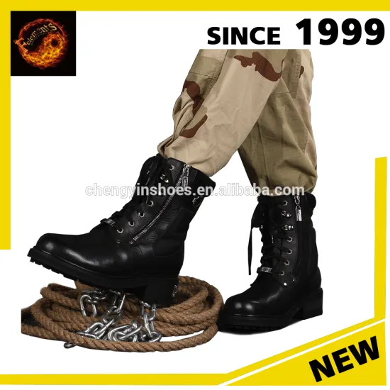 2017 Wholesale Latest electric heated Norway genuine soft black leather sheepskin lined boots