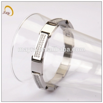 China online shopping diamond high polished jewelery gold bracelet