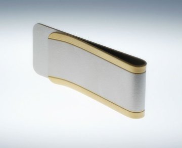 Grade 2 pure Titanium metal Money Clip