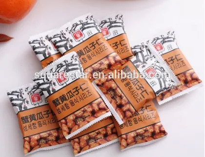 High performance automatic solid snacks packing machine