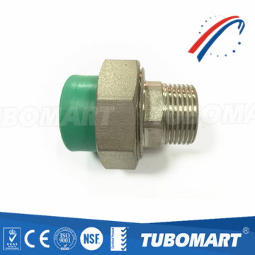 chinese manufacture modern Style ppr threaded pipe fitting ppr union for cold and hot water pipe
