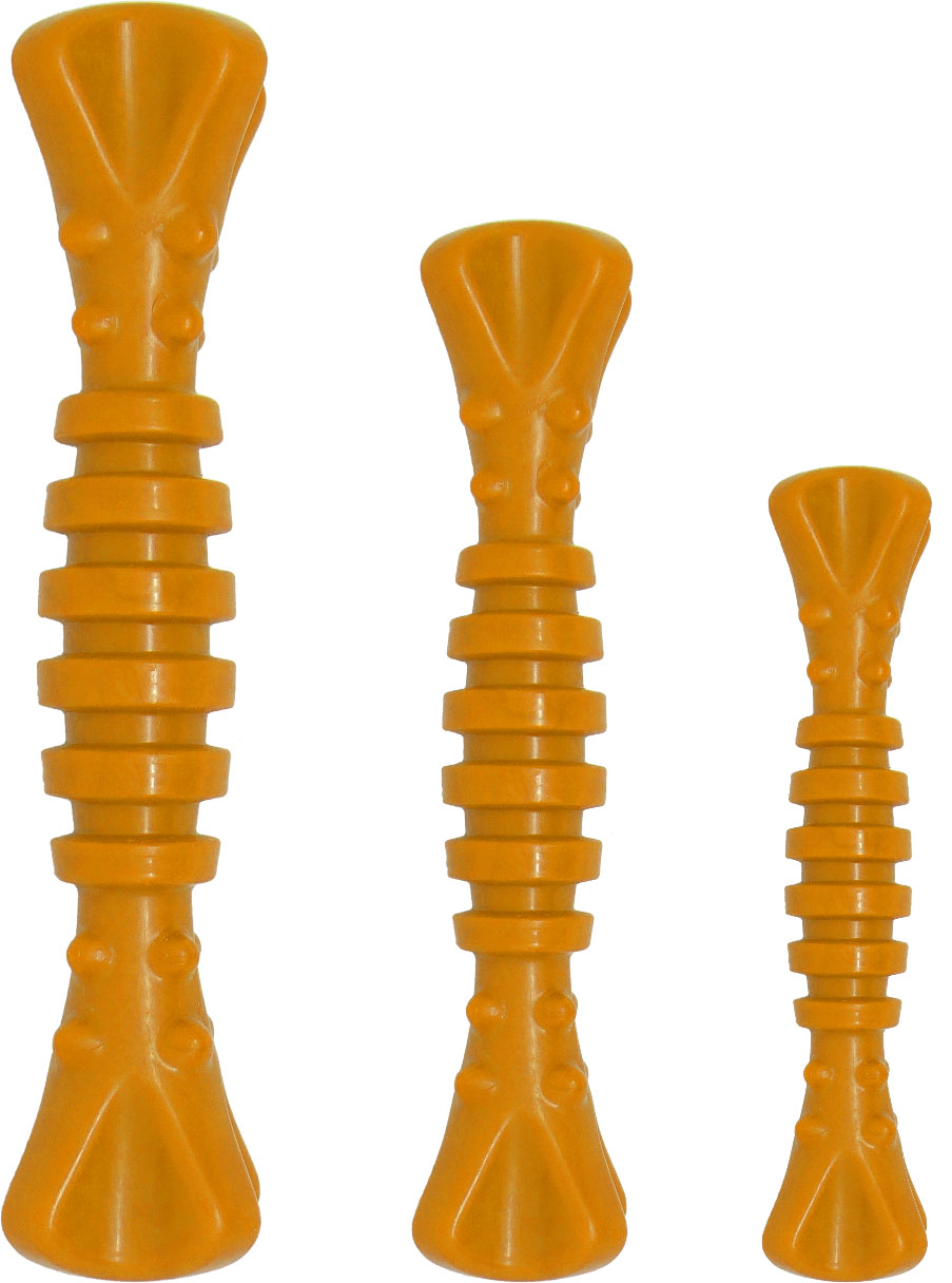 Percell 4.5 &quot;Nylon Dog Chew Spiral Bone Honey Scent