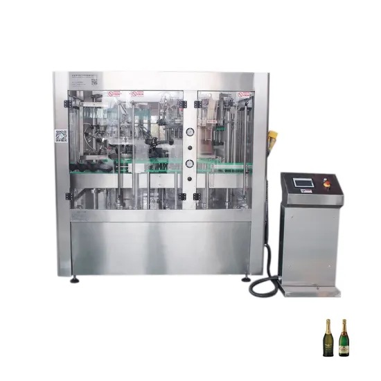 Moet Chandon Champagne Filling Machine Production Line in China