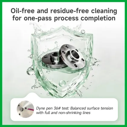 Water-based cleaning agent for ultrasonic degreasing and ash removal on carbon steel, stainless steel,alloy steel
