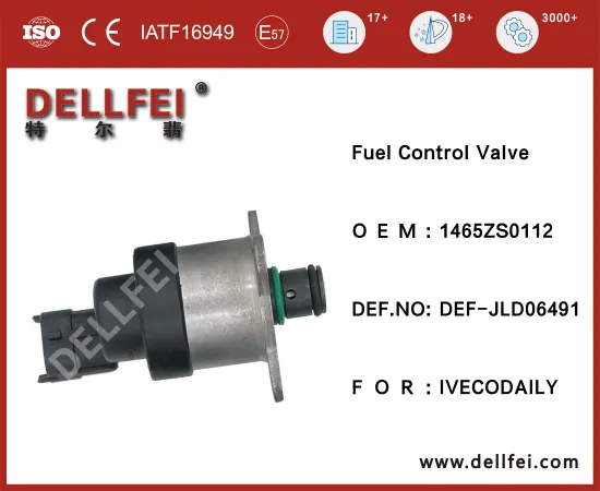 Fuel Pressure Control Valve 1465ZS0112 for IVECODAILY