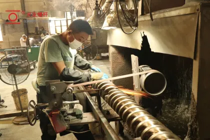 High-Efficiency Precision-Machined Rubber Screw and Barrel for Extruders