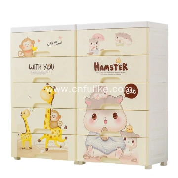 Buy Wholesale China Plastic Drawer Storage Cabinets With Lock