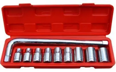 10PCS 1/2"DR. SOCKET SET
