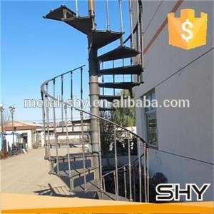 cast iron decorative outdoor spiral staircases