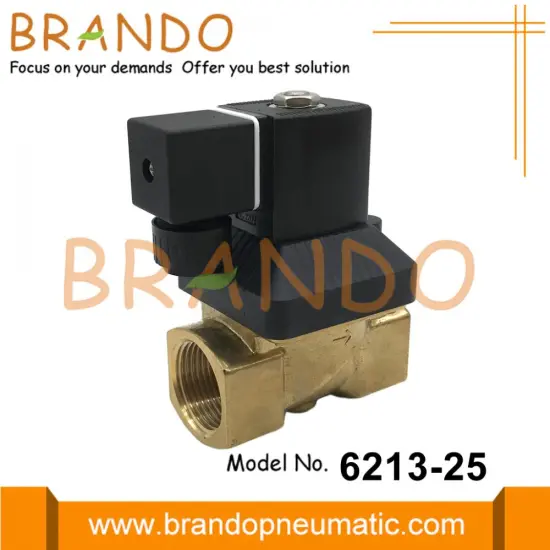 6213 A 25.0 1'' Brass Solenoid Valve 230V