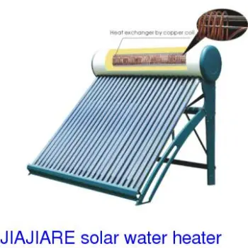 Integrated pressurized copper laps pre-heated solar water heater