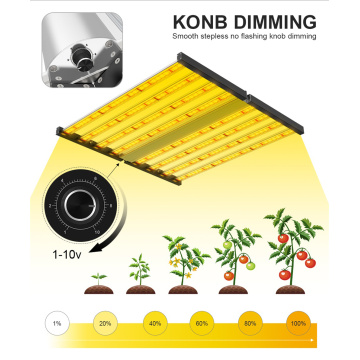 Planta hidropônica dobrável Grow Light 640W