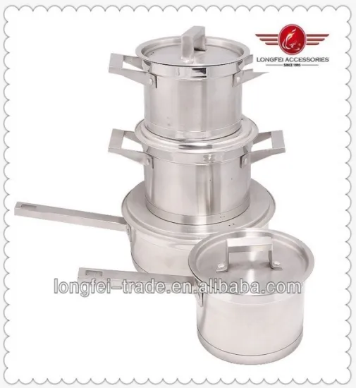 Food Grade Indian Stainless Steel Hot Pot Pan Set