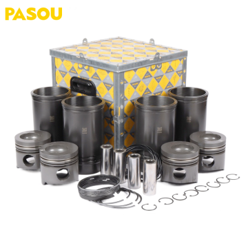 PASOU Engine Cylinder Piston Liner Kit for YUNNEI YN4102QBZ Diesel Engine Spare Part