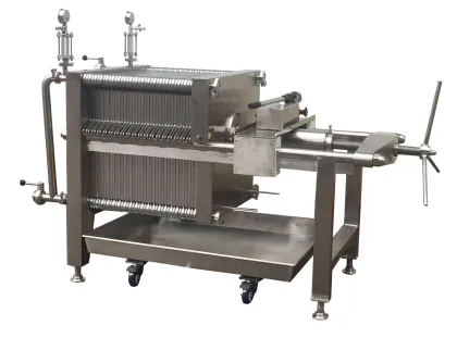 Top brand Dazhang Stainless steel filter press multi layer filter press for edible oil processing