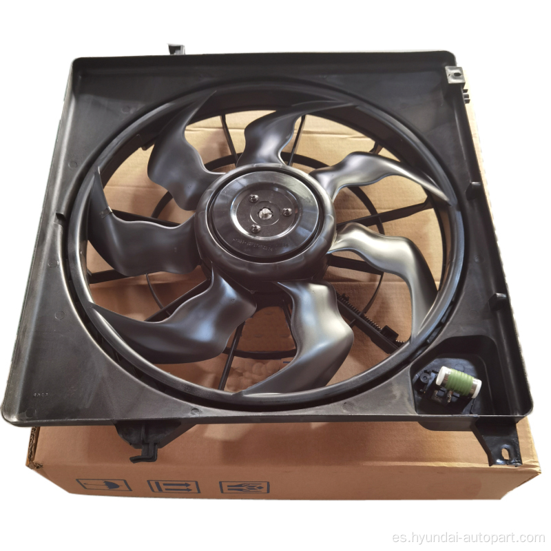 25380-2B700 Radiador y ventilador para Hyundai