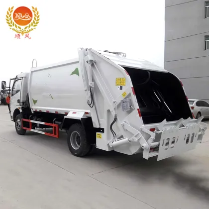 New Compactor Garbage Truck, stinky the garbage truck