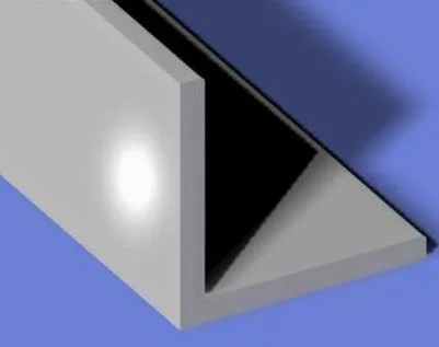 Anodized Aluminum Extrusion Corner Bronze / Black / Golden