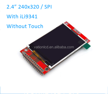 2.4 Inch SPI LCD Screen 240x320 Resolution High Brightness with iLi9341 Controller No Touch