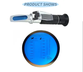 Handheld Separate Scale Veterinary Refractometer for Cat and Dog Urine Protein Testing