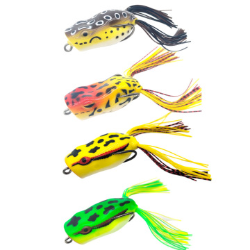 60mm/65mm PVC Rubber Soft Fishing Lures - Βιονικοί βατράχοι σιλικόνης και φίδι