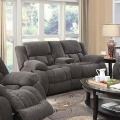 3 Seaters Fabric Reclining Sofa