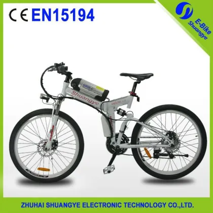 2015 hot sale 26 inch giant electric folding bike