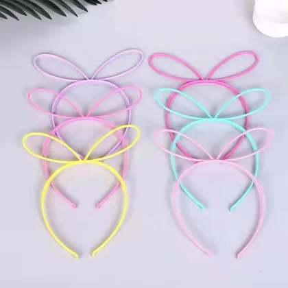 Candy Color Kids Festival Plastic Headband Hair Hoop