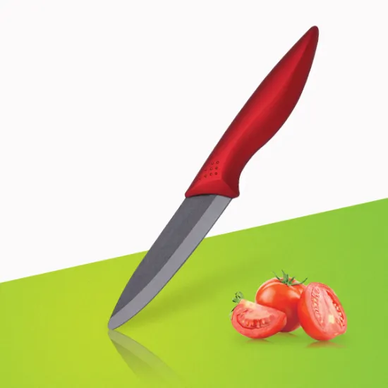 Black Ceramic Knife 4 Inches Utility Knife