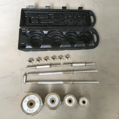 High-End Manufacturing Exercise Steel Weights Fitness Dumbbells