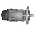 Excavator multiple function hydraulic gear pump