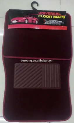High quality and inexpensive car carpet mats,Universal 4pcs auto foot carpet mats,carpet car mat universal for promotion