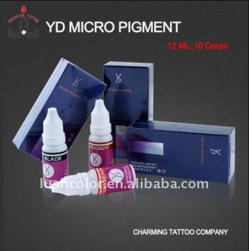 YD Permanent makeup pigment JAPANESE RED 12ml/bottle